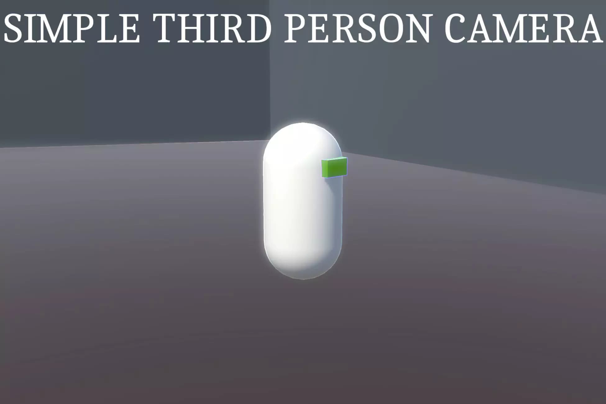 Simple Third Person Camera